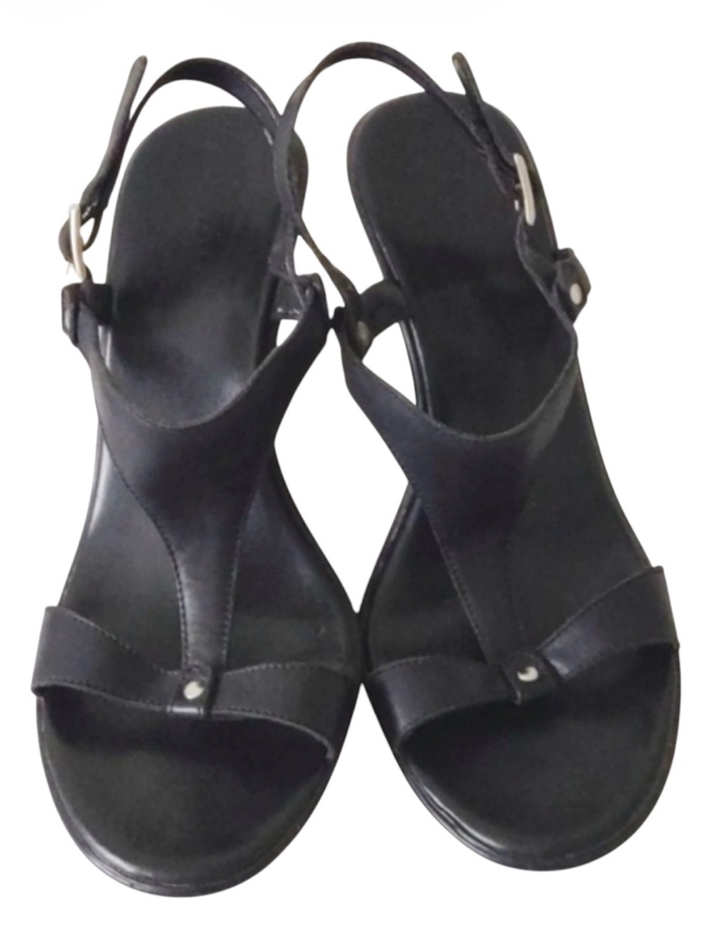 Black Cutout Platform Wedge Brazil 8
